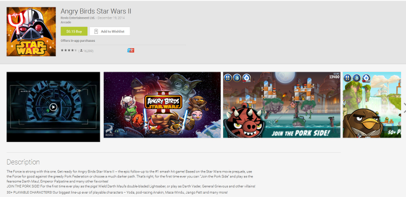 Illustration for article titled Friendly Notice: Star Wars related game sales.